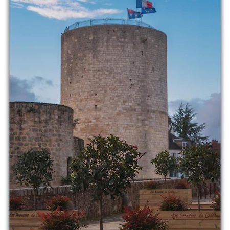 Chambre D'Hote Du Chateau Dourdan Esterno foto